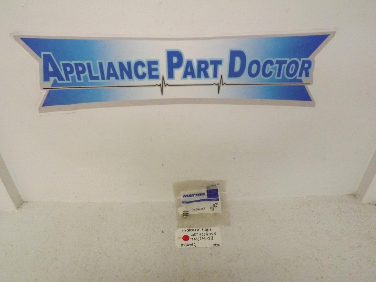 Maytag Stove WP74004153 74004153 Indicator Light New Maytag Stove WP74004153 74004153 Indicator Light New